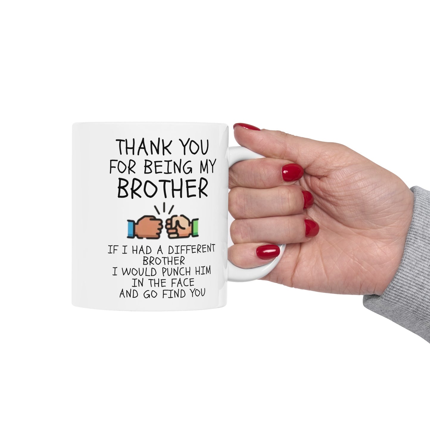 To My Brother | Ceramic Mug, (11oz, 15oz)