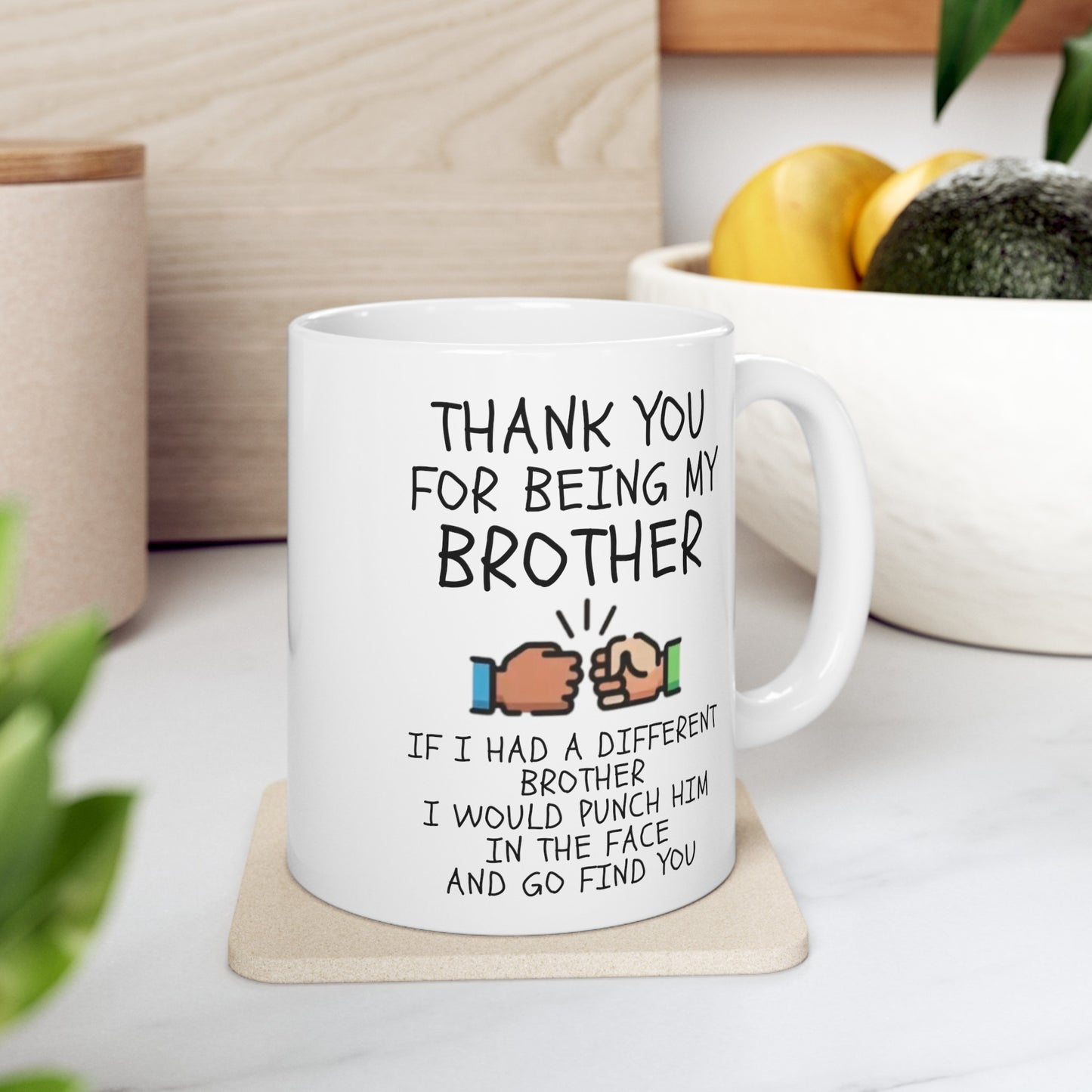 To My Brother | Ceramic Mug, (11oz, 15oz)