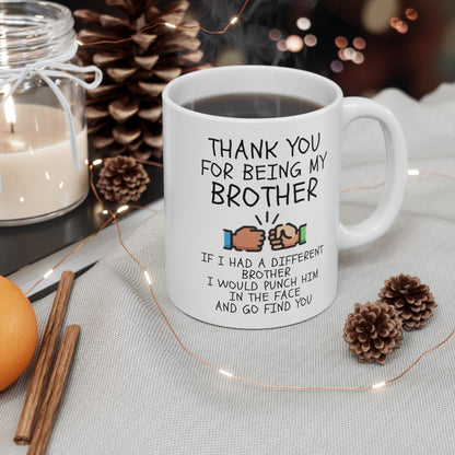 To My Brother | Ceramic Mug, (11oz, 15oz)