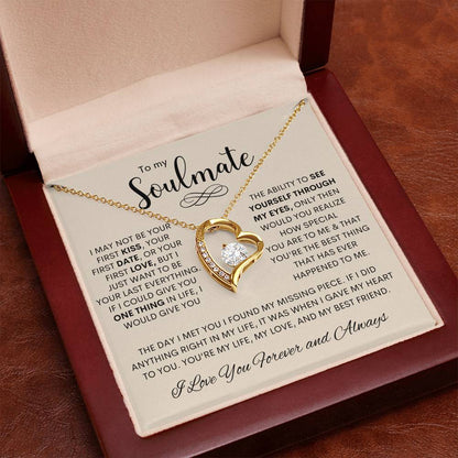 To My Soulmate | Forever Love Necklace