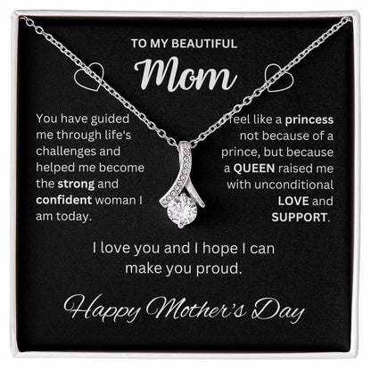To My Beautiful Mom | Alluring Beauty necklace