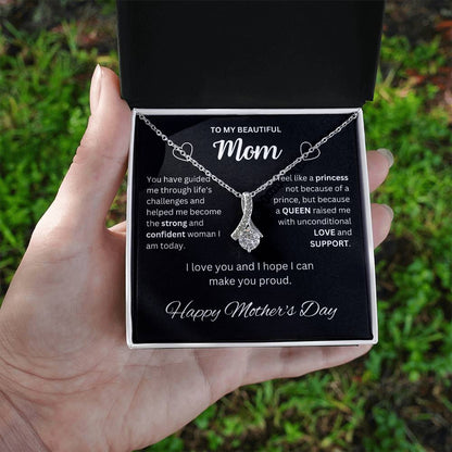 To My Beautiful Mom | Alluring Beauty necklace