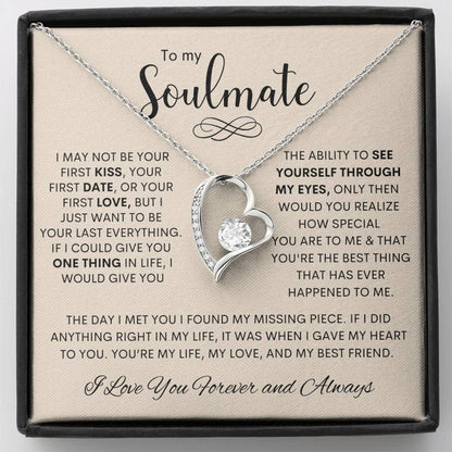 To My Soulmate | Forever Love Necklace