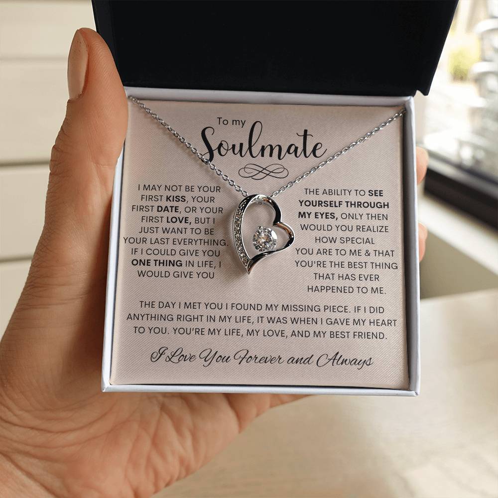 To My Soulmate | Forever Love Necklace