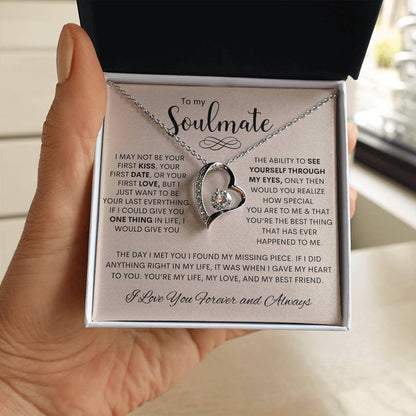 To My Soulmate | Forever Love Necklace